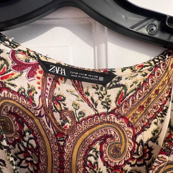 Zara boho midi dress! Great condition - Picture 5 of 5